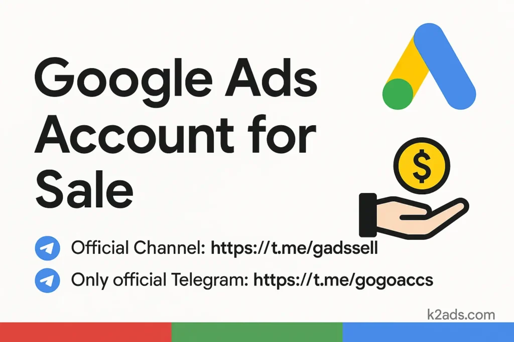 google ads account for sale