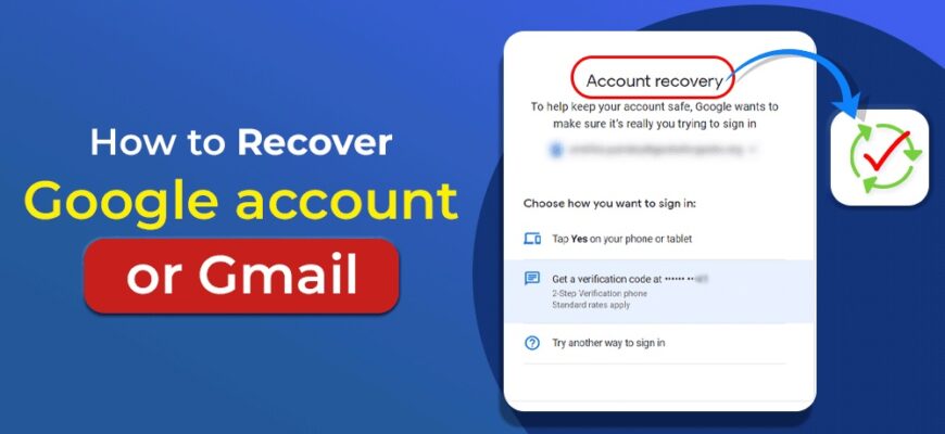 How to recover your Gmail account password